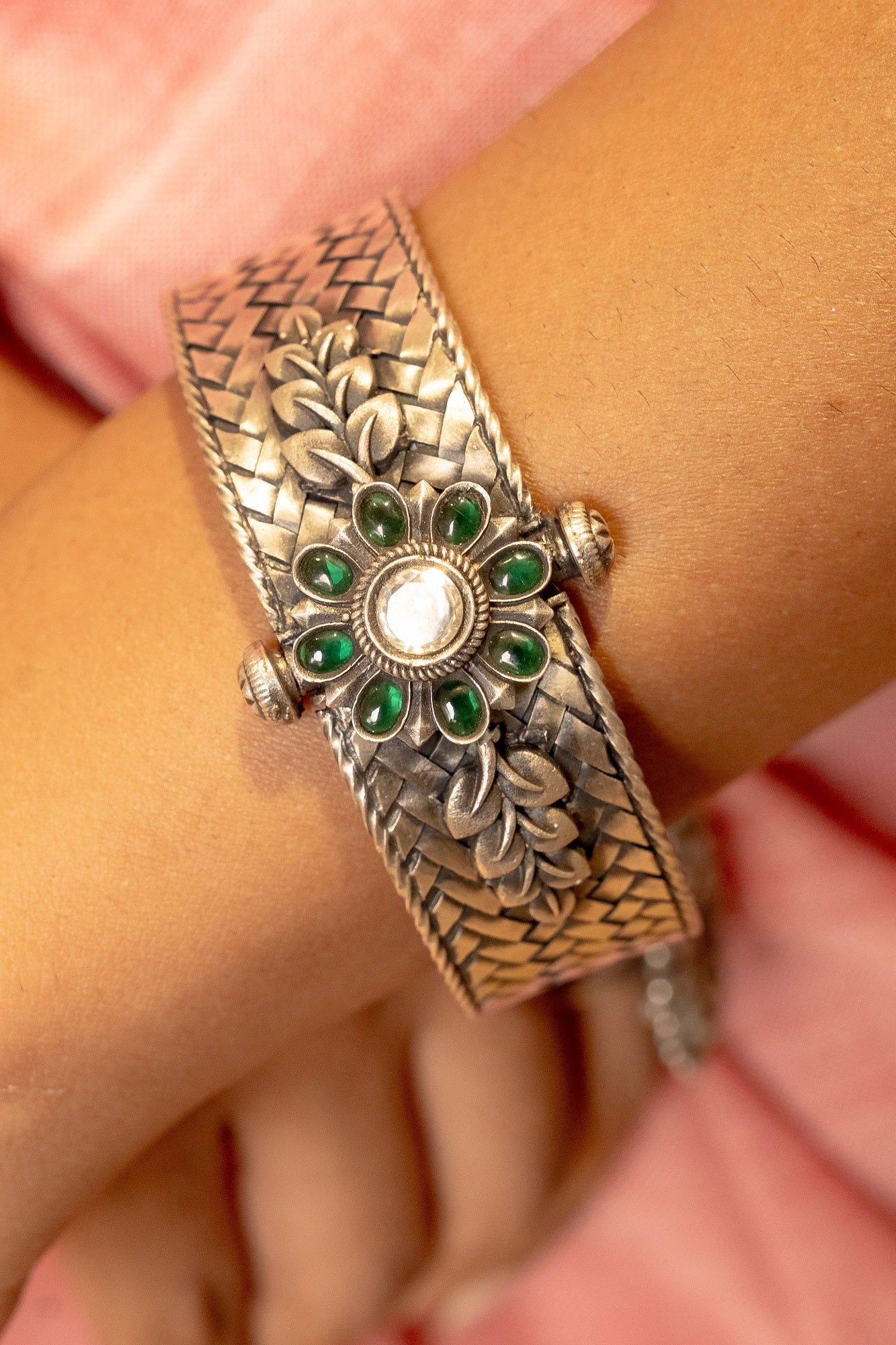 Nalini Silver Bangle